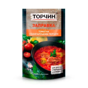 Suppeneinlage für Borschtsch - Tortschyn, mit Tomatenpaste und Gemüsepaprika, 220 g